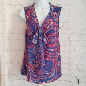 Lilly Pulitzer Dahlia silk Top